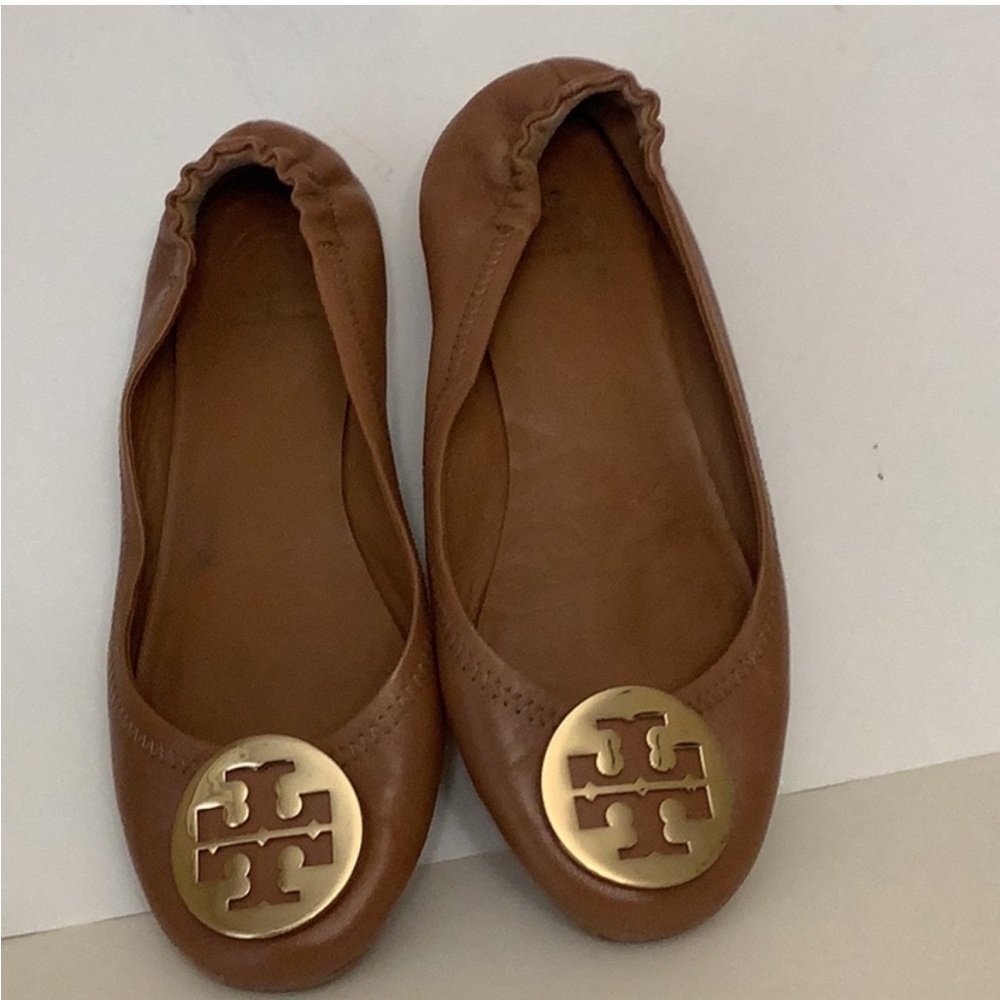 Tory Burch Tan Flats